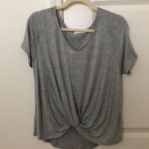 Gray top